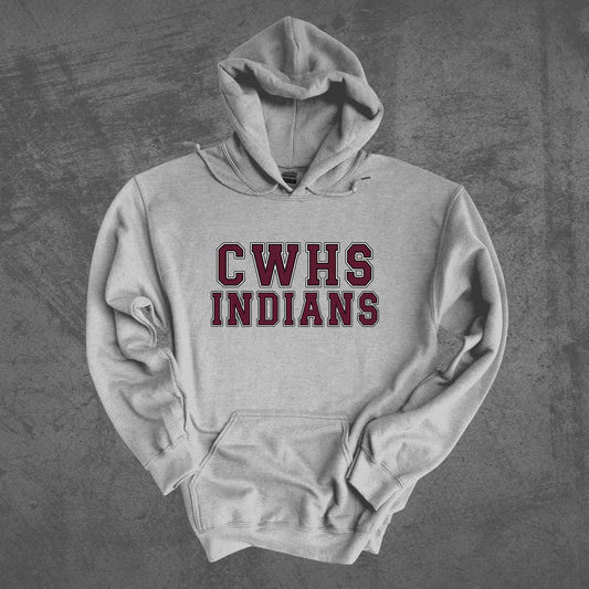 CWHS INDIANS Hooded Sweatshirt