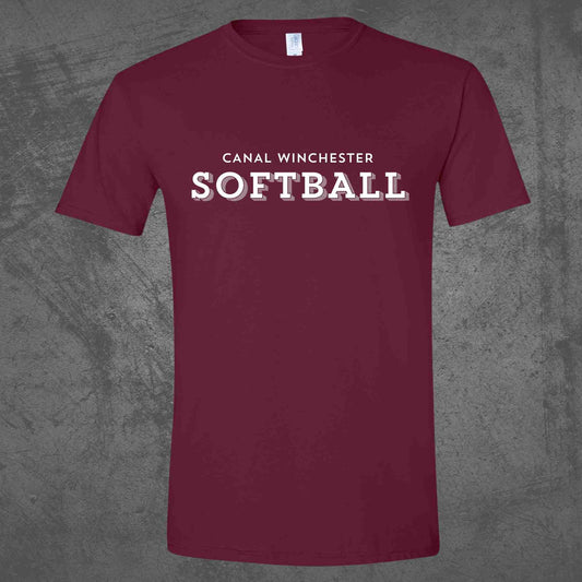 Canal Winchester Softball Softstyle T-Shirt