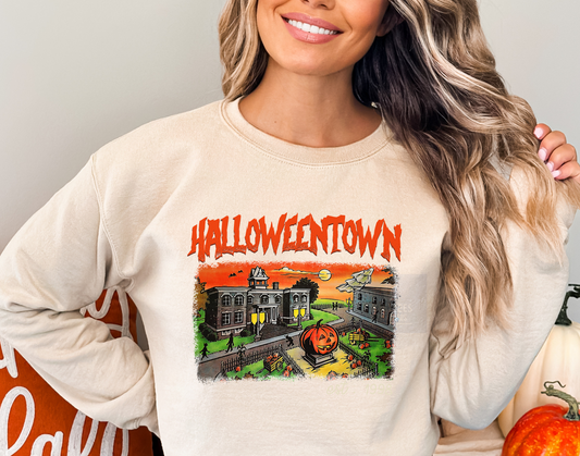 RTS Halloweentown Screen Print transfers size ADULT 9.5x12